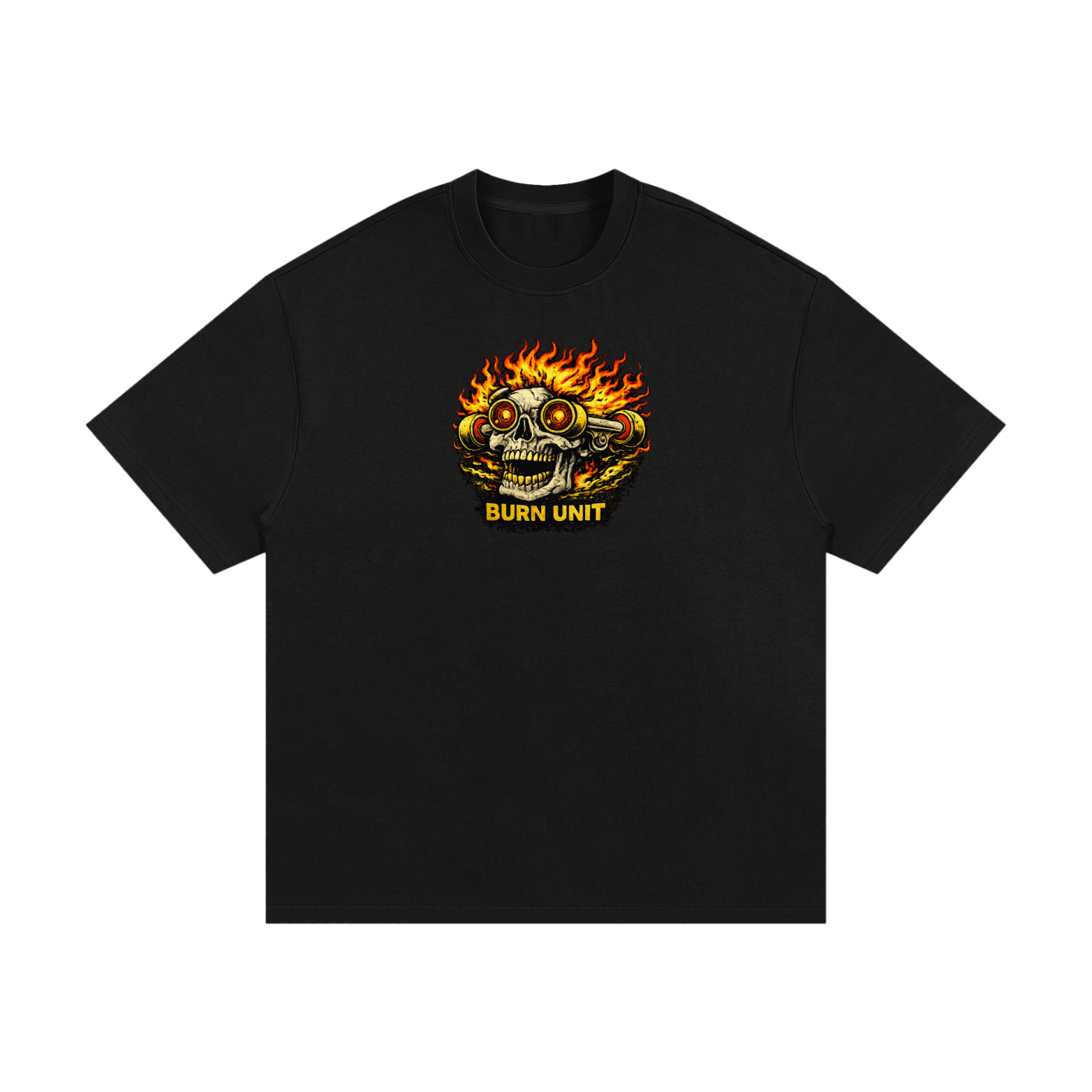Fakeism Burn Unit Heavyweight T-Shirt