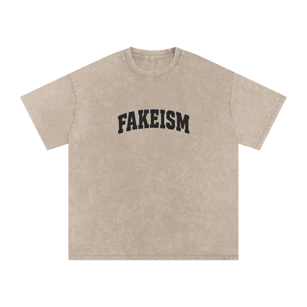 Halfpipe FKSM - Snow Washed Oversized Cotton T-Shirt