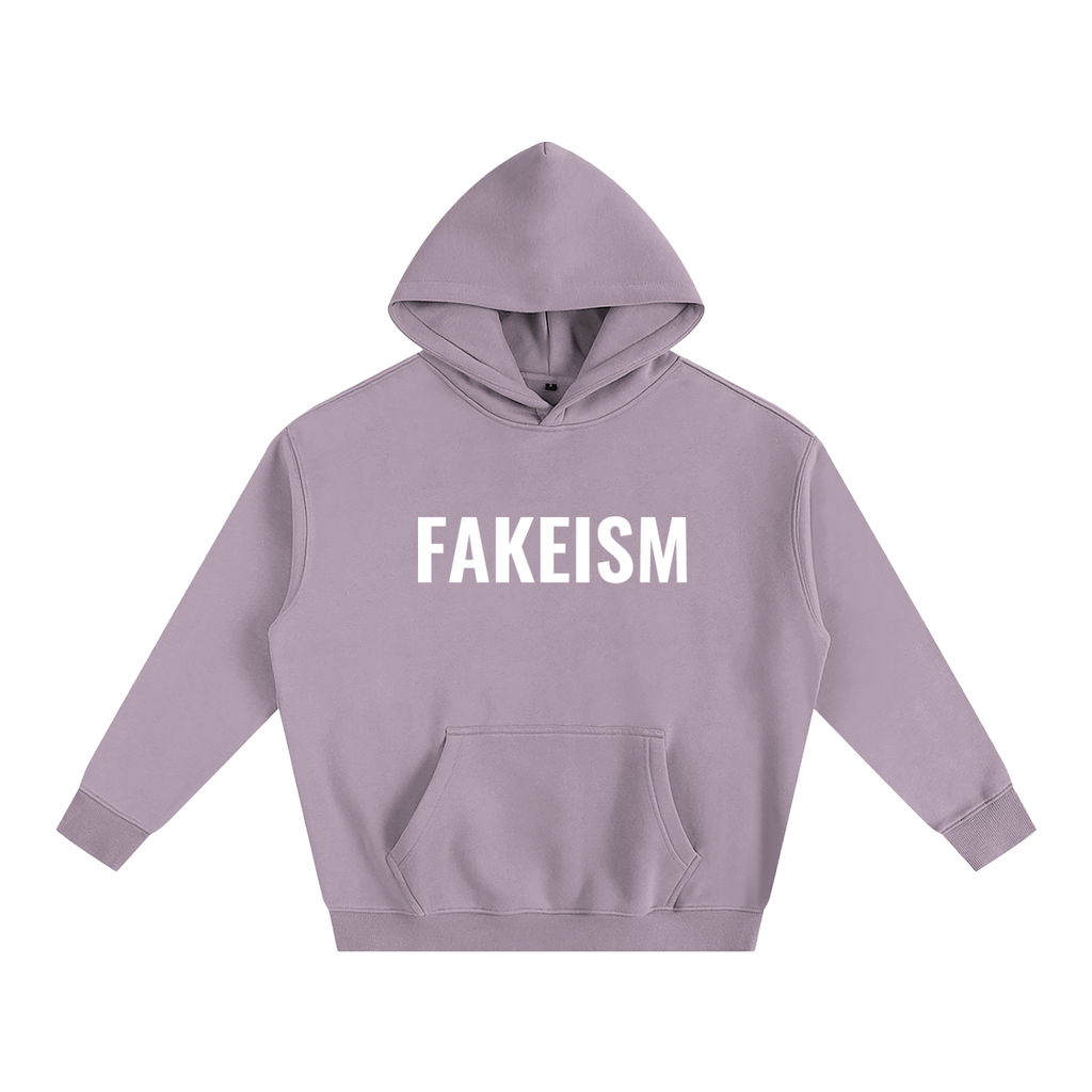 Oversize Fleeced Hoodie - Lilac