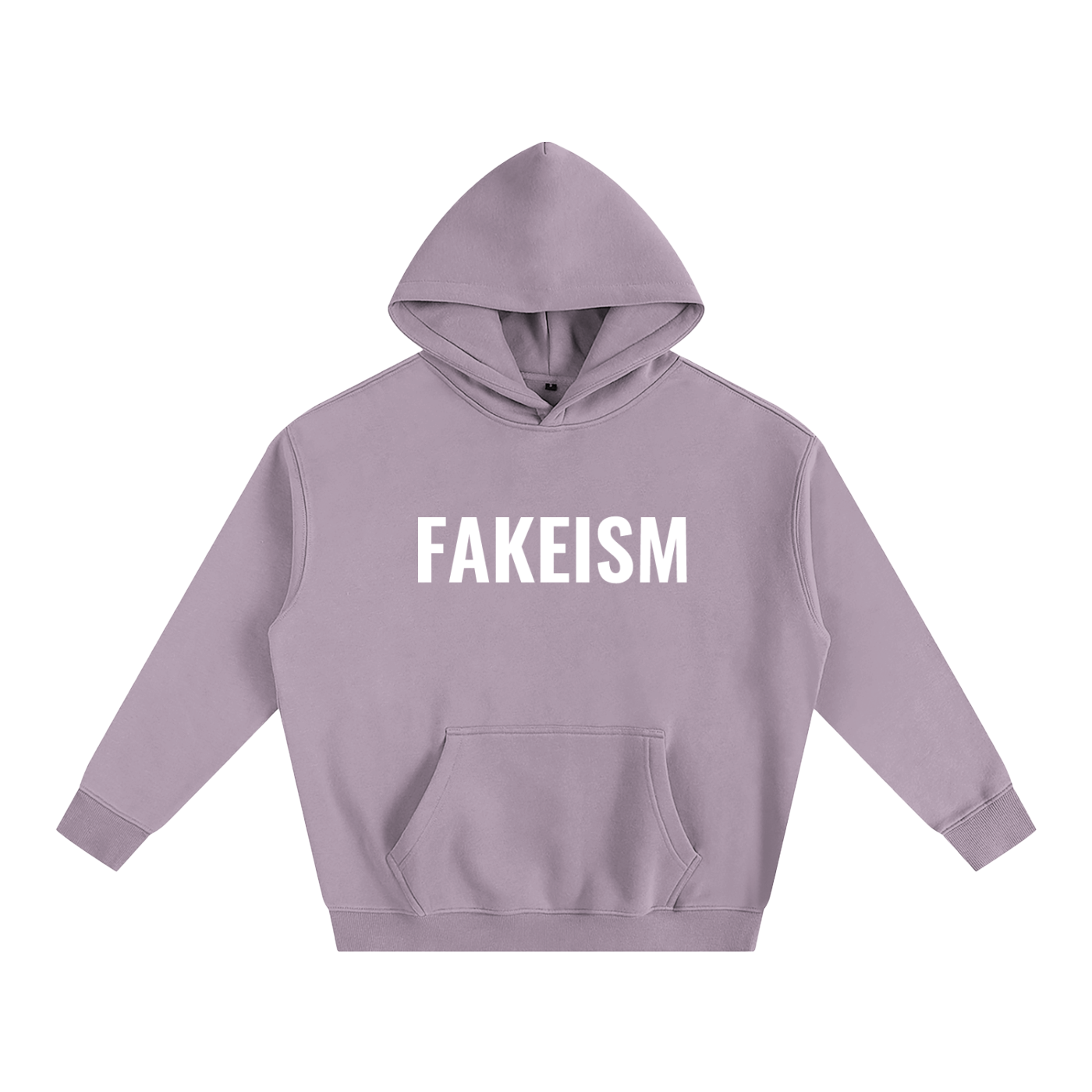 Oversize Fleeced Hoodie - Lilac