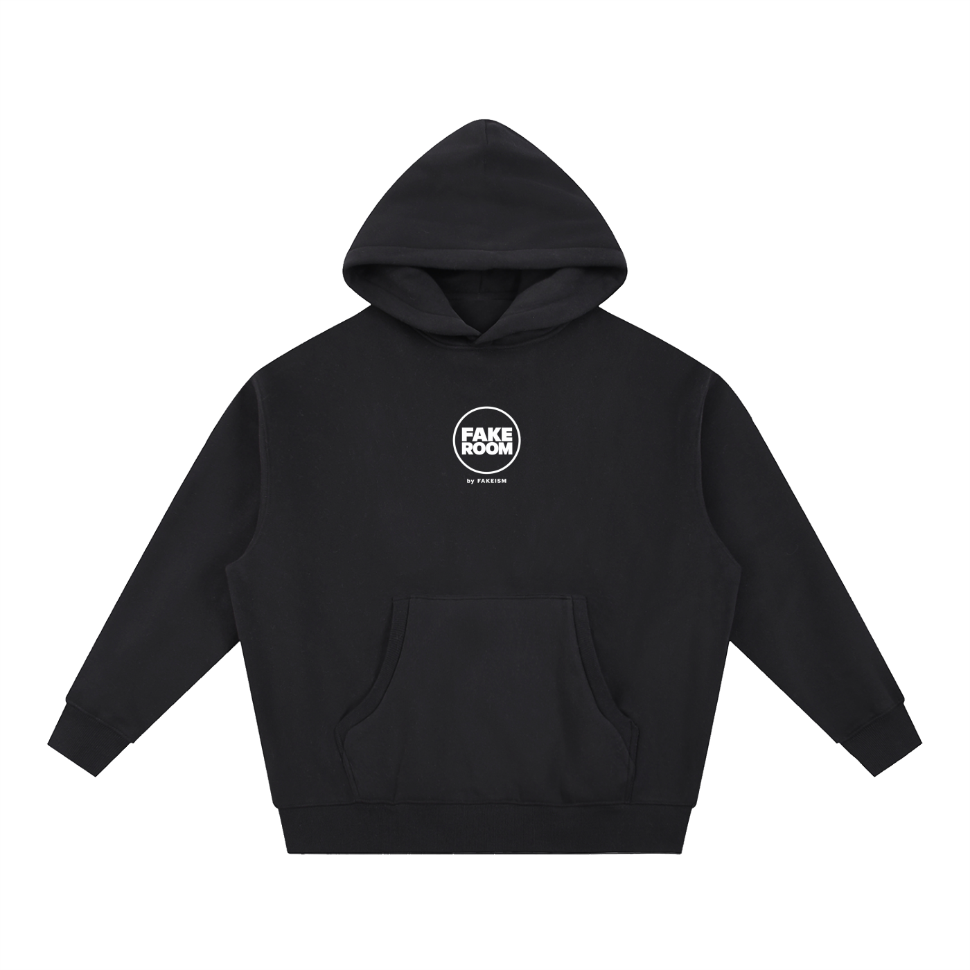 FAKE ROOM Signal Sync Oversized Boxy Hoodie