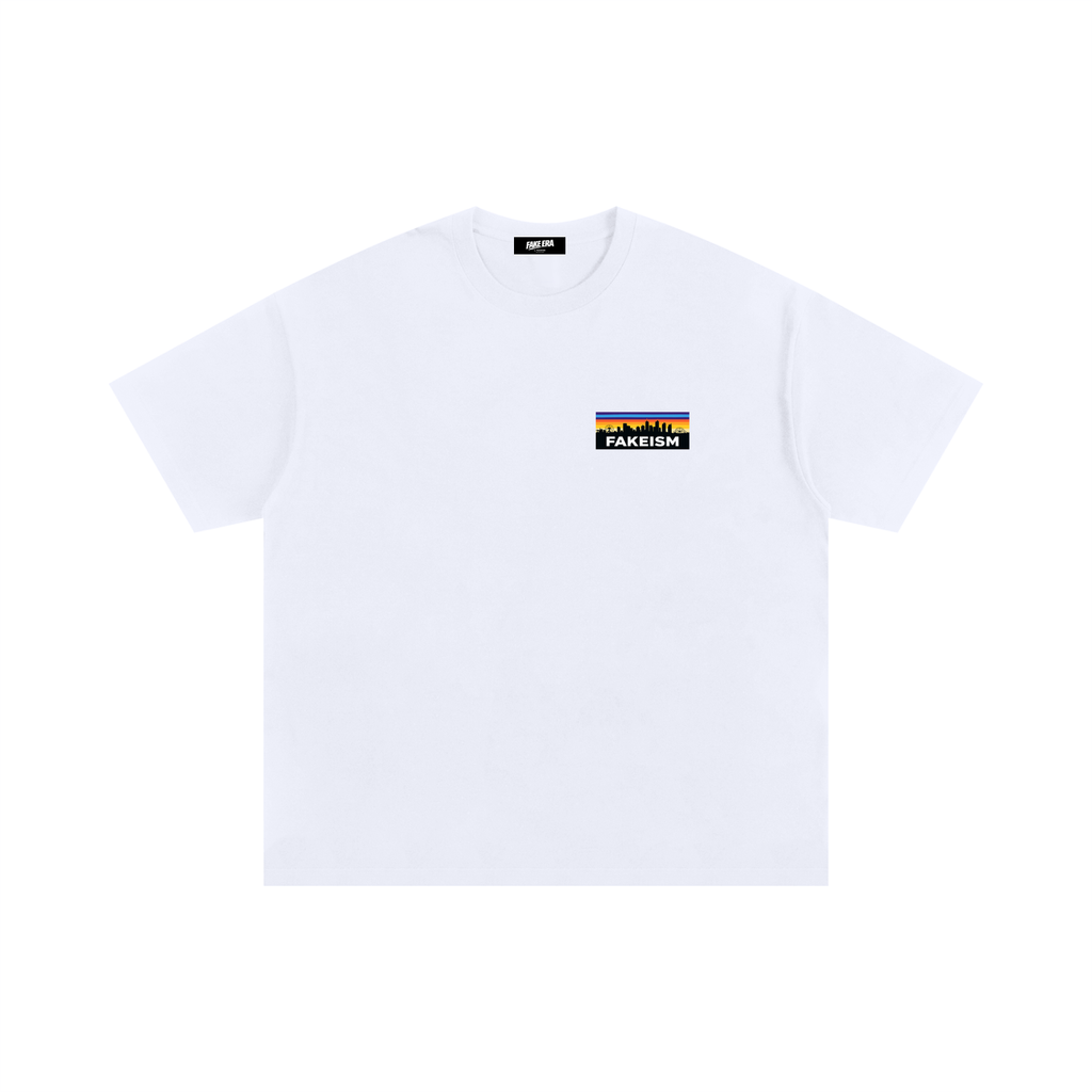 Fakeism Skyline Oversized Tee