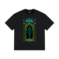 FAKE ROOM  Digital Trance Portal Oversized Tee