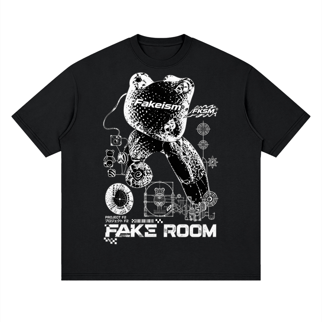 FAKE ROOM Project F2 Oversized Tee
