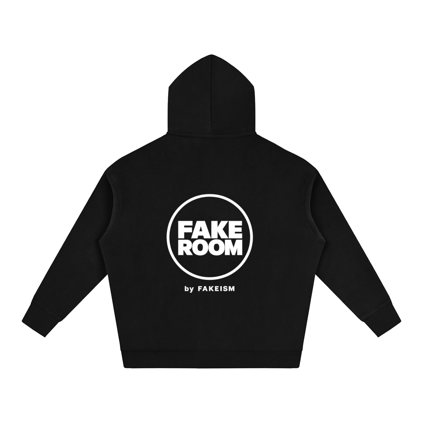 FAKE ROOM Core Logo Oversized Hoodie