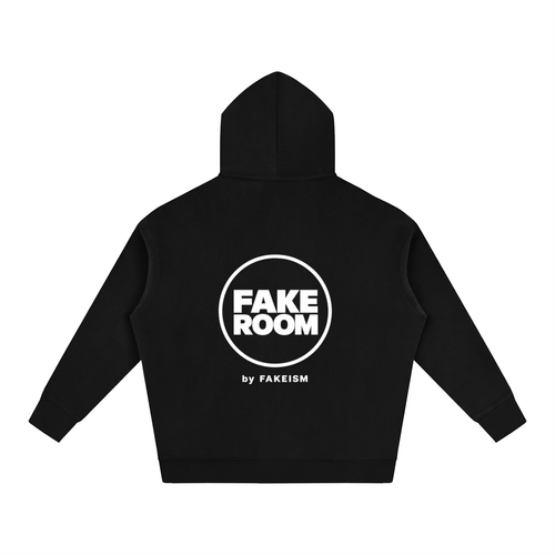 FAKE ROOM Core Logo Oversized Hoodie