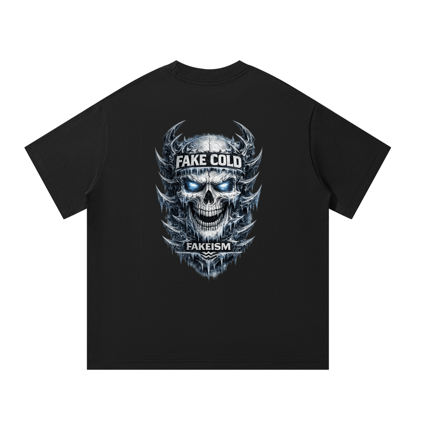 FAKE COLD - Signature Unisex Oversized T-Shirt