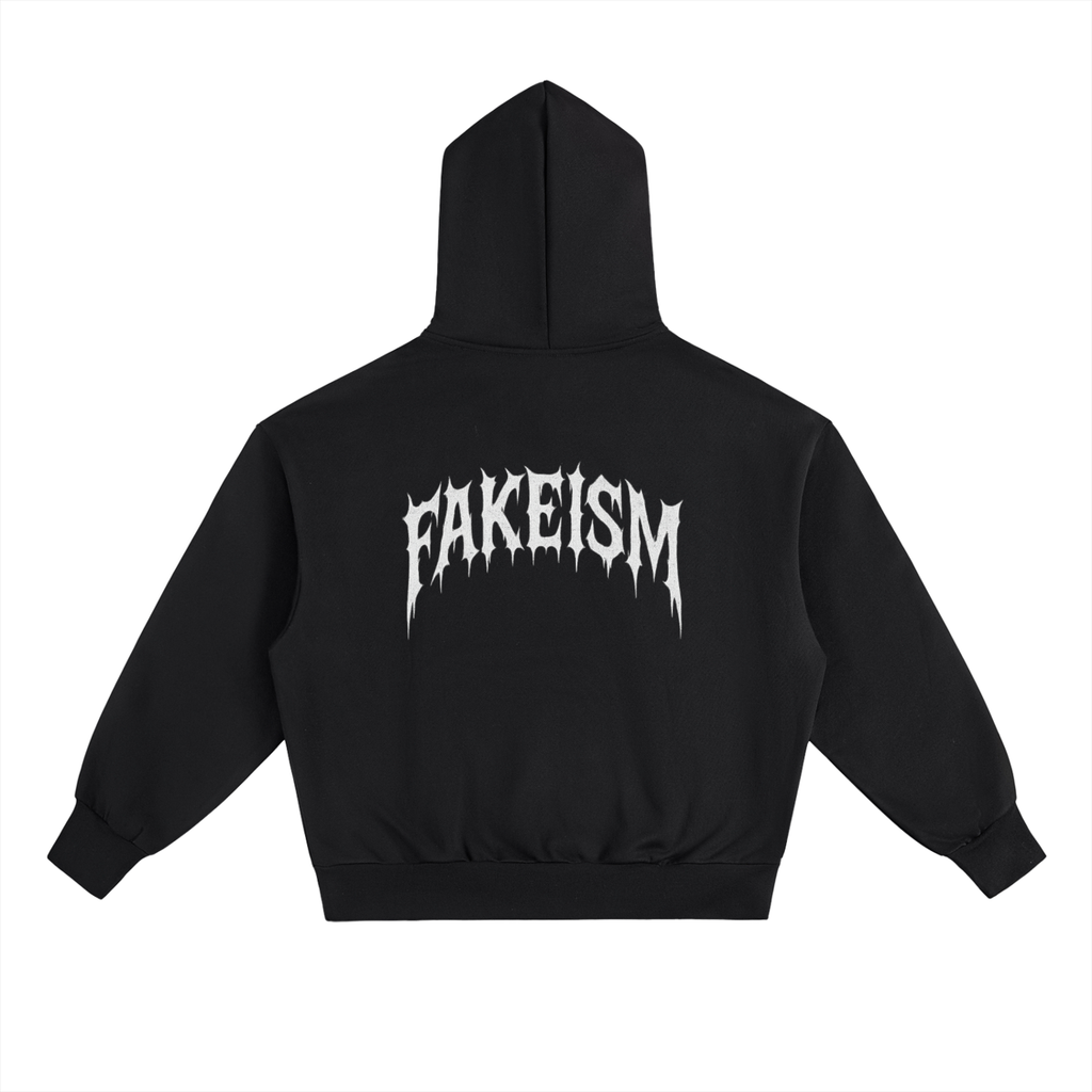 FKSM BLK Essential Heavyweight Fleece Hoodie