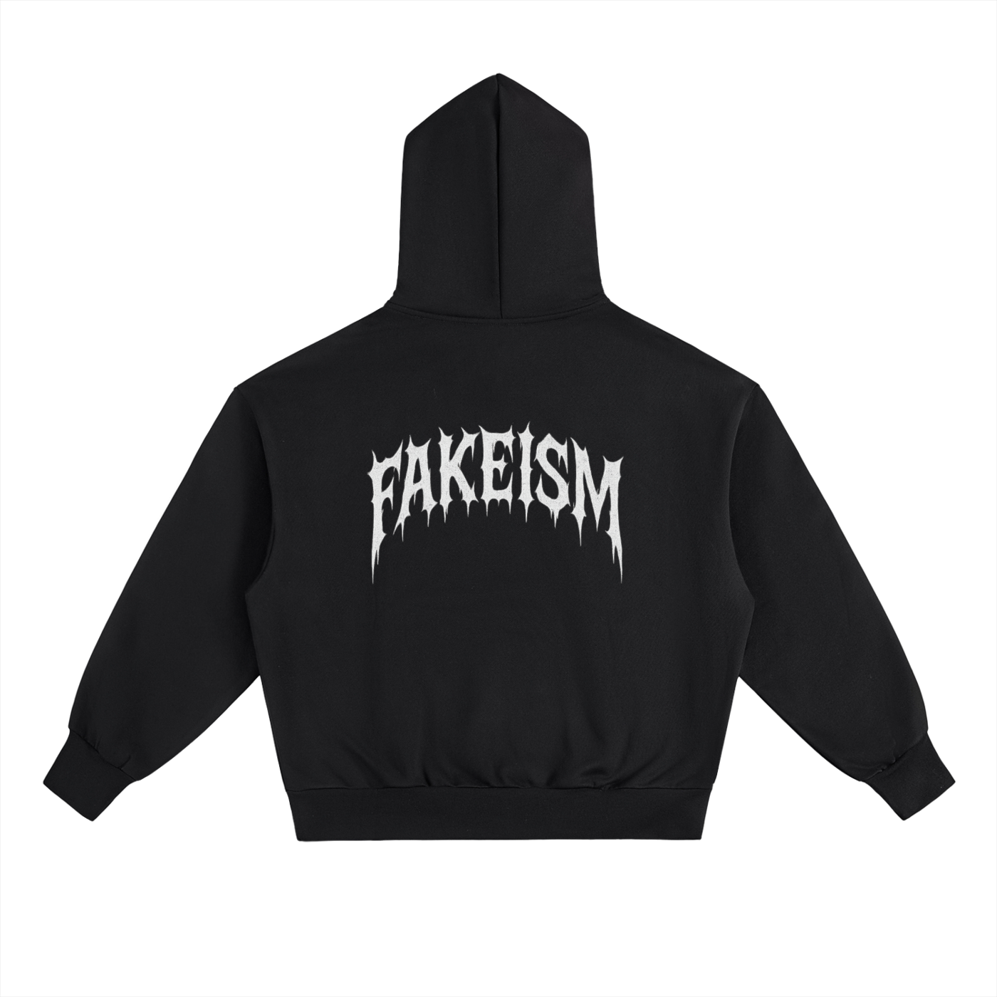 FKSM BLK Essential Heavyweight Fleece Hoodie