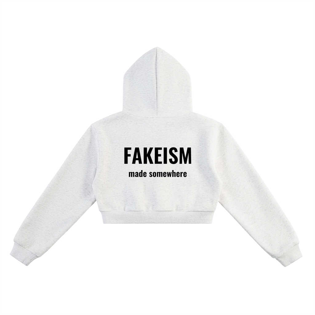 Essential Cropped Hoodie