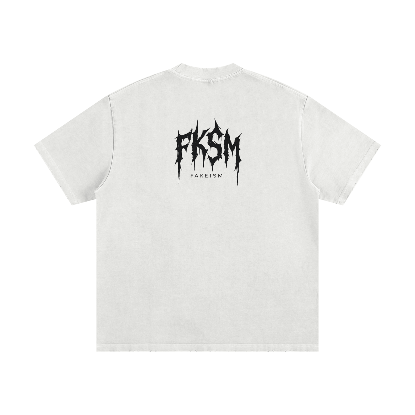 FKSM Frayed Heavyweight Vintage Wash T-Shirt