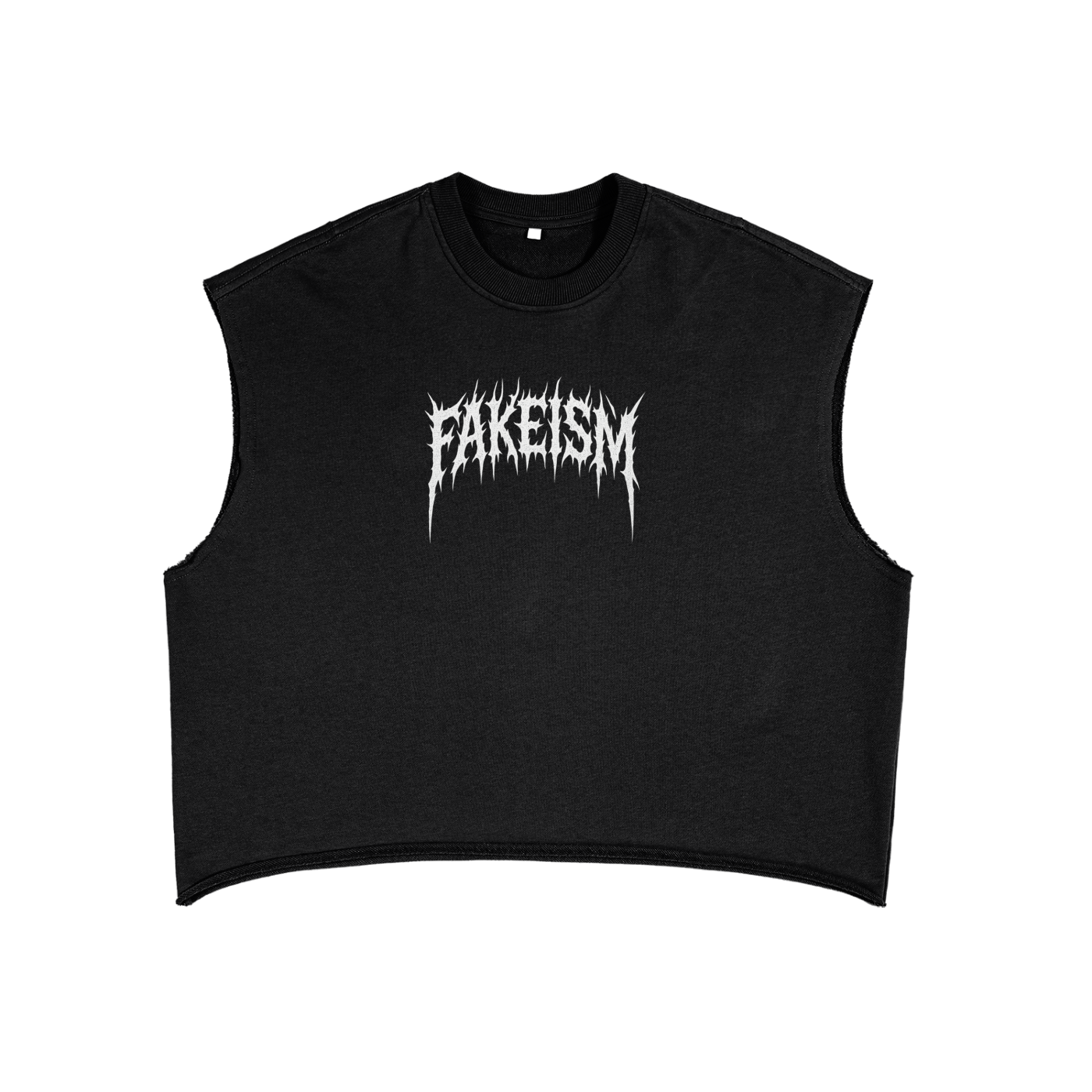 Metal hard FAKEISM Boxy Tank Top