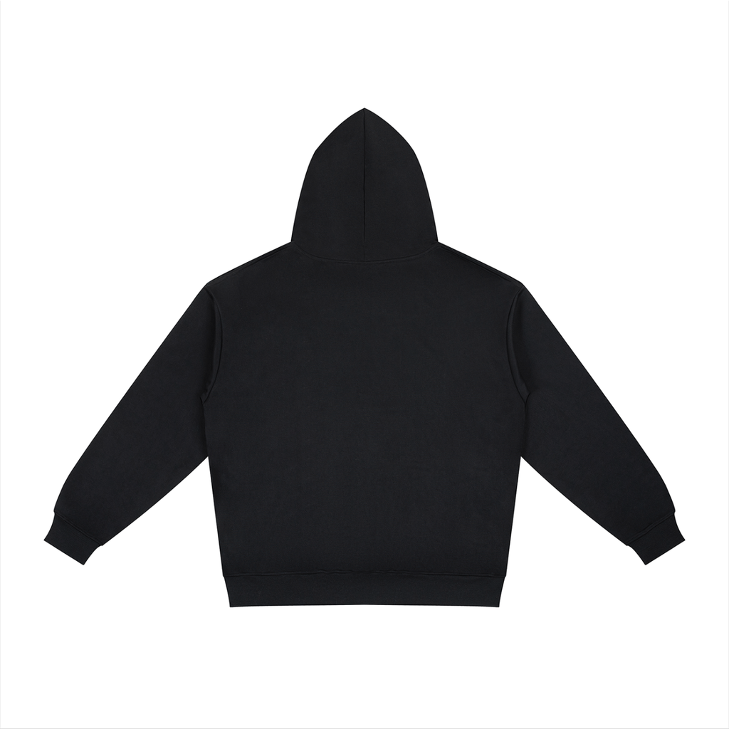 Fakeism Essential Relaxed Fit Hoodie - Black