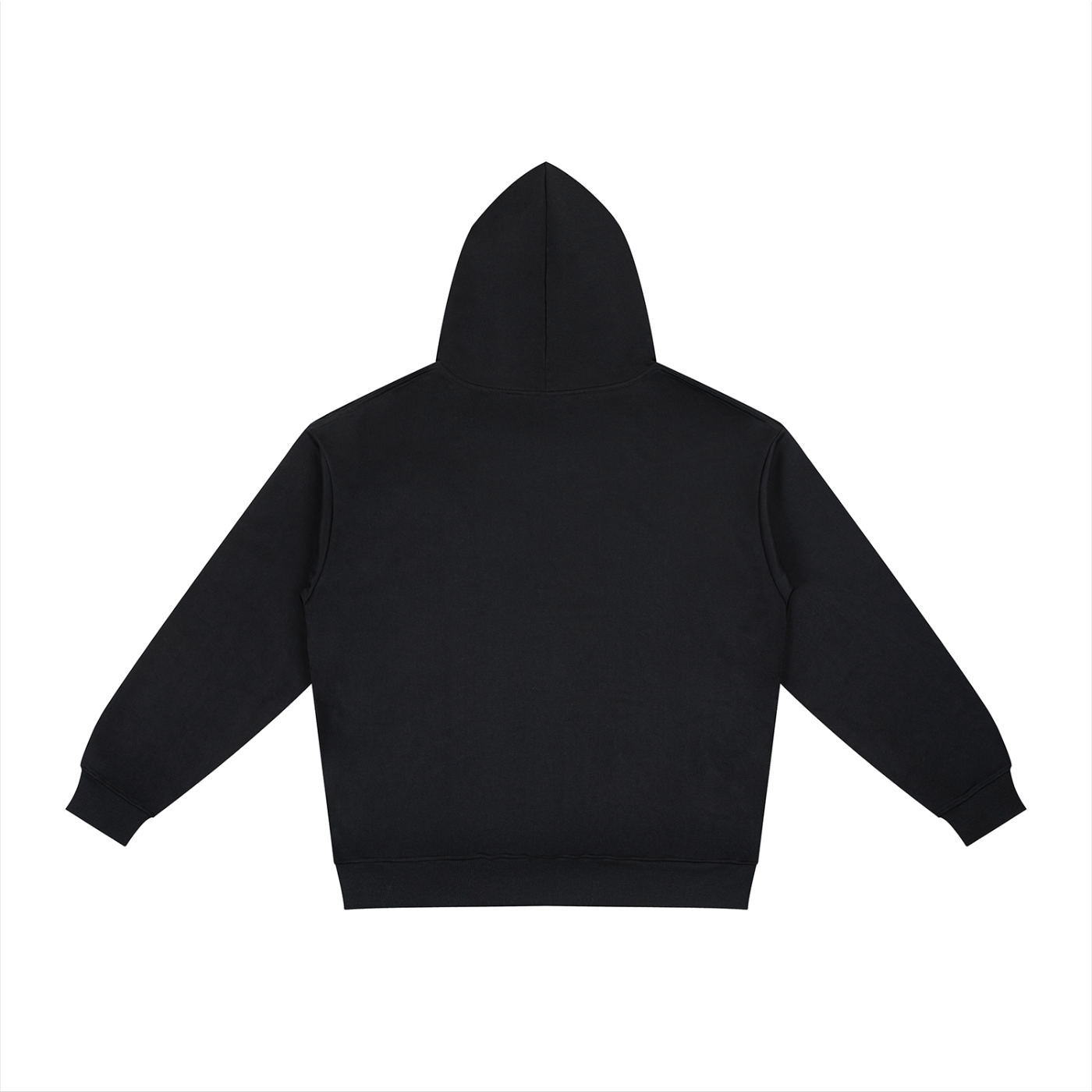 Fakeism Essential Relaxed Fit Hoodie - Black