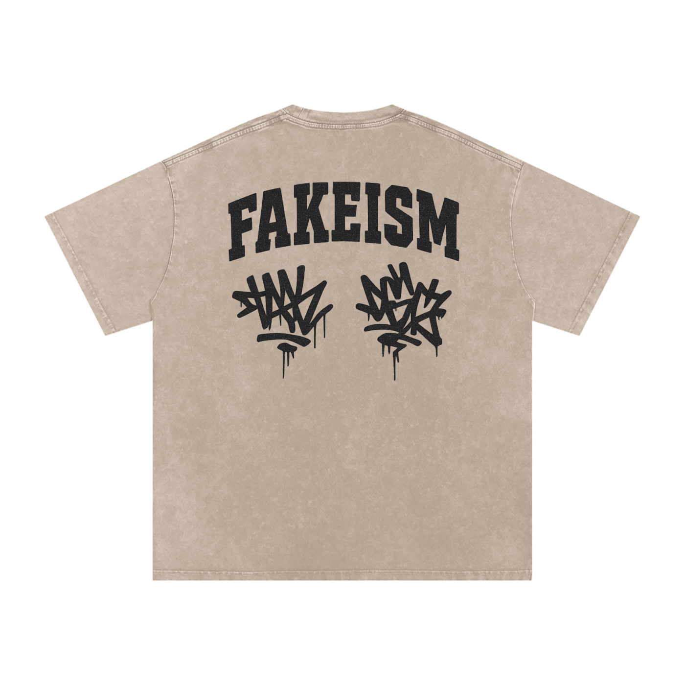 Halfpipe FKSM - Snow Washed Oversized Cotton T-Shirt