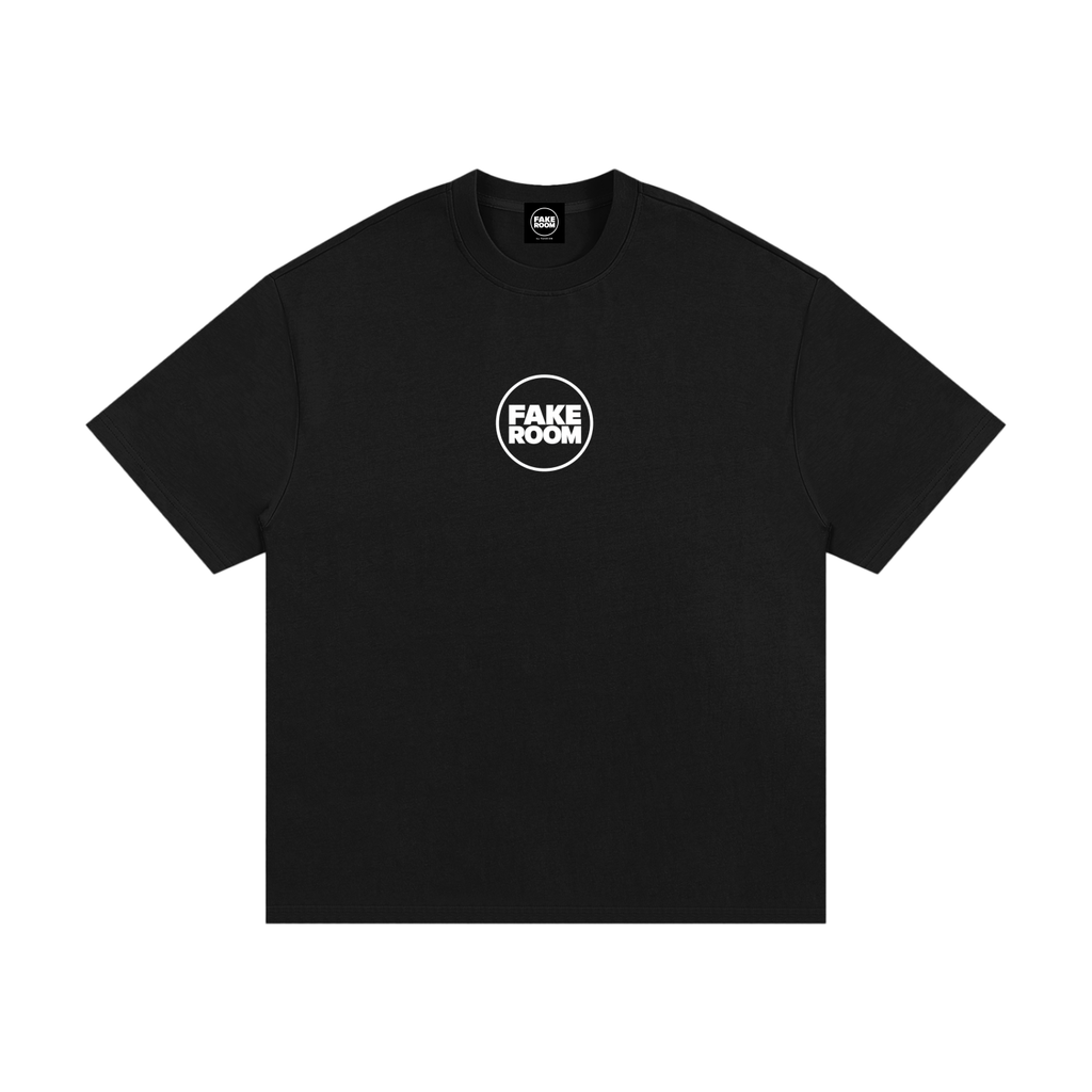 FAKE ROOM Signal Sync Heavyweight Oversized Tee