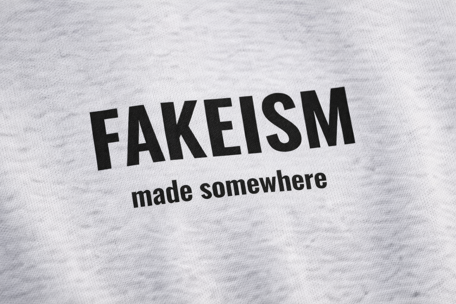 FAKEISM Essential Cropped Hoodie