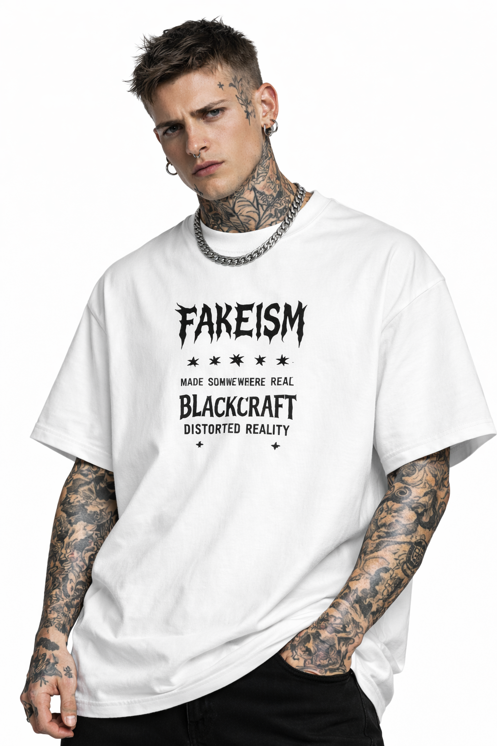 FAKEISM Core Heavyweight Tee – Regular Fit 305 GSM Cotton