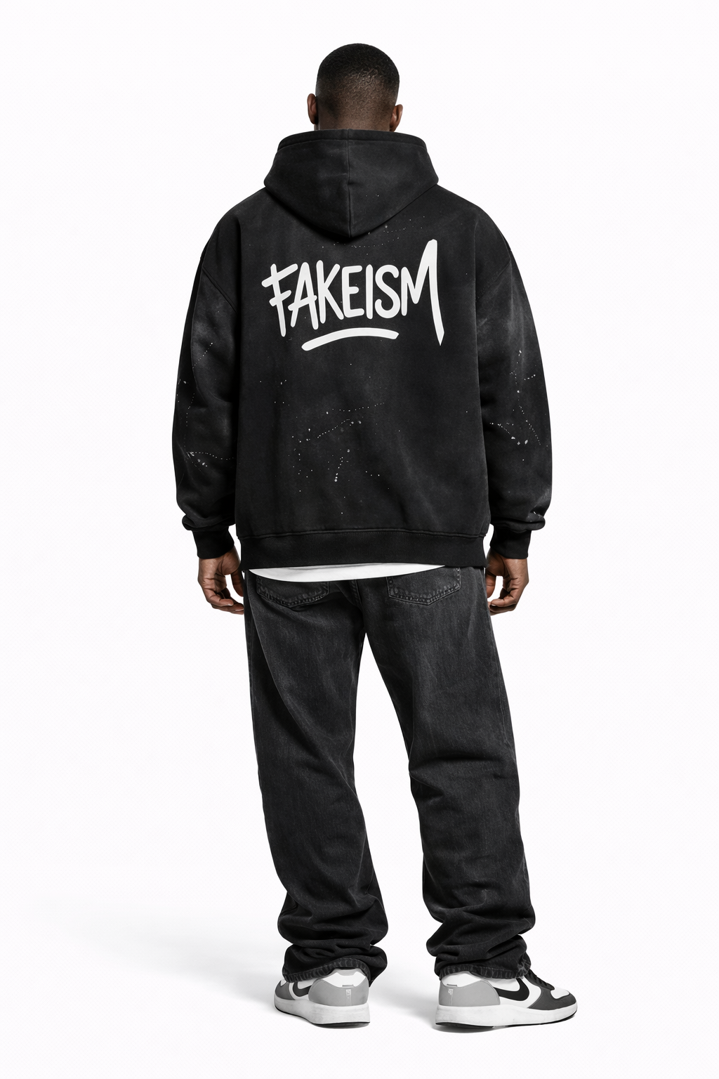 FAKEISM Washed Graff Hoodie