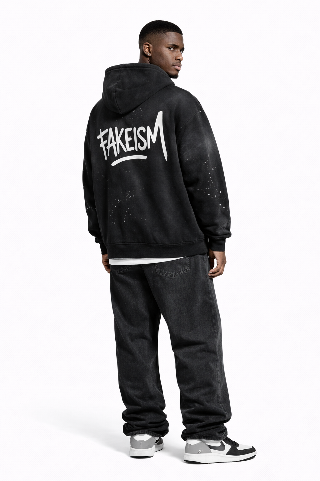 FAKEISM Washed Graff Hoodie
