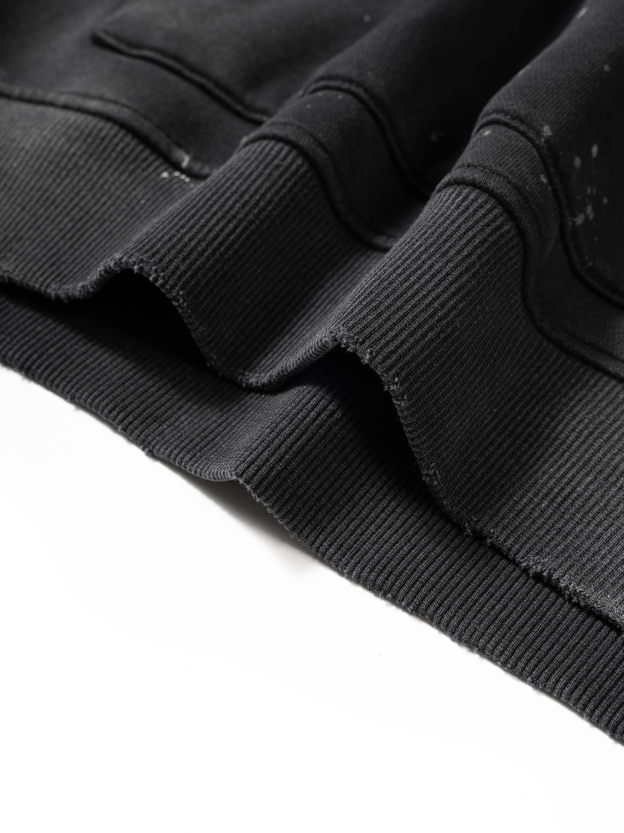 Distressed Graff FAKEISM Fleece Hoodie