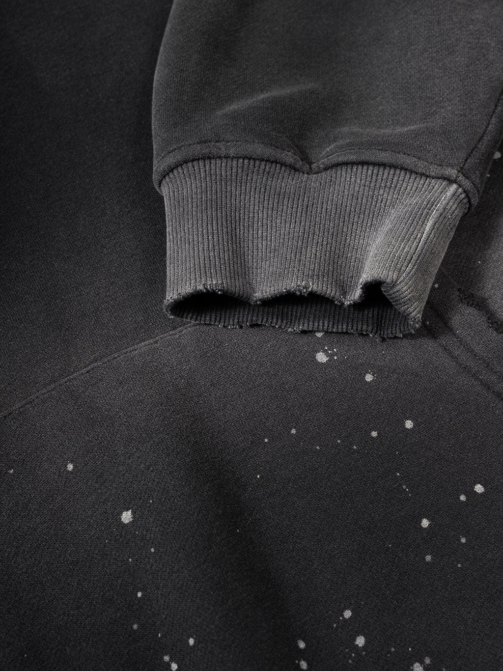 Distressed Graff FAKEISM Fleece Hoodie