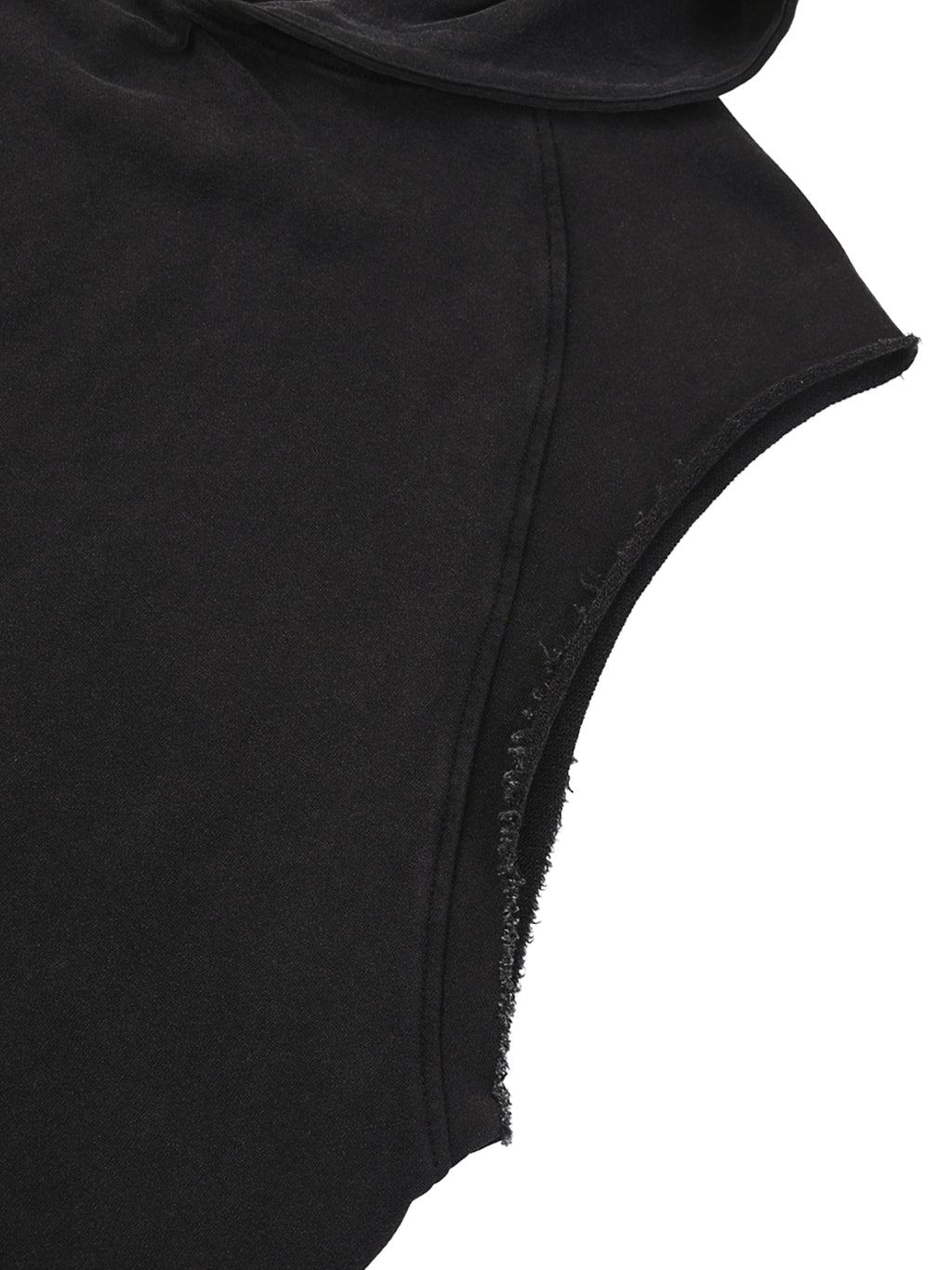 FAKEISM Snow Washed Sleeveless Hoodie