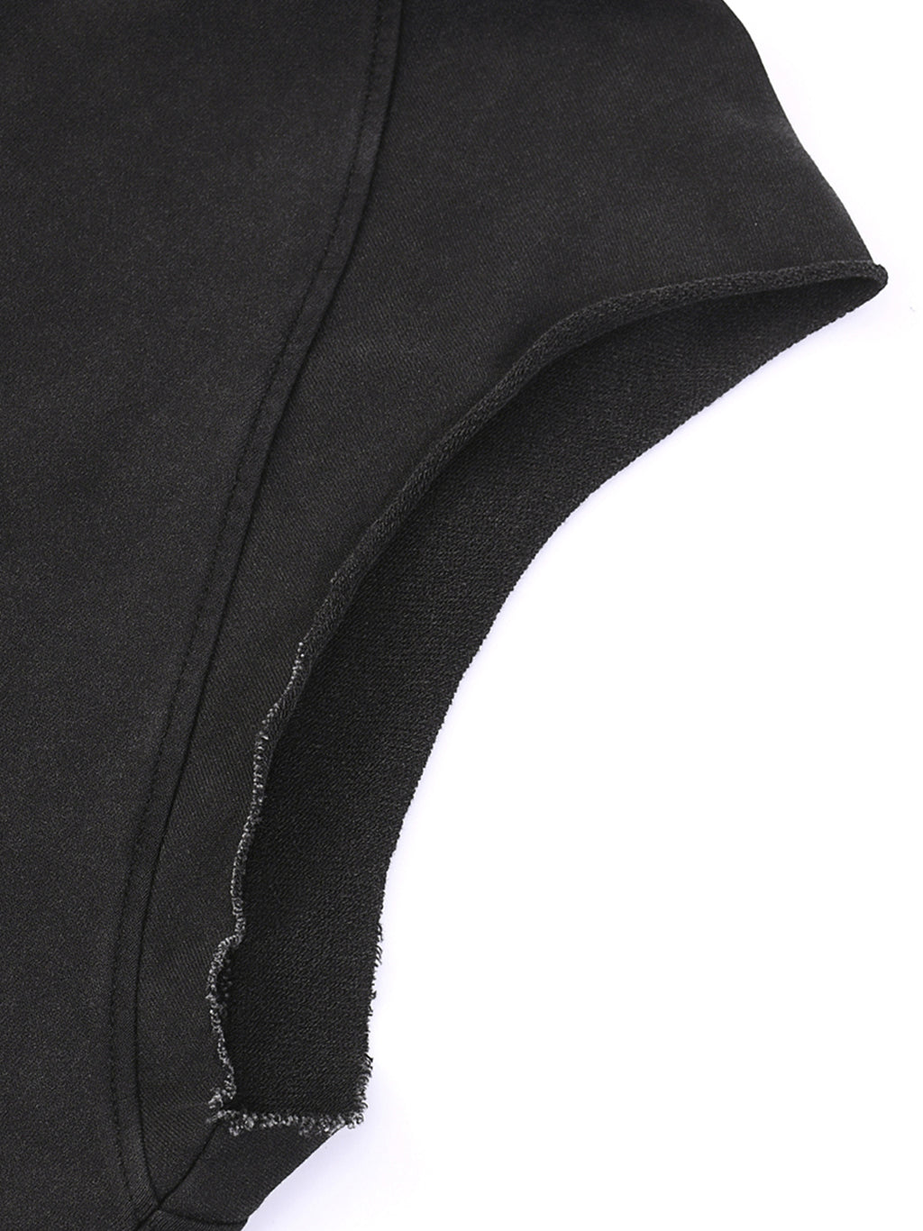 FAKEISM Snow Washed Sleeveless Hoodie